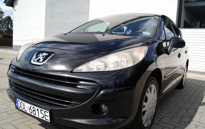 Peugeot 207 cena 9900 przebieg: 244000, rok produkcji 2008 z Syców małe 352